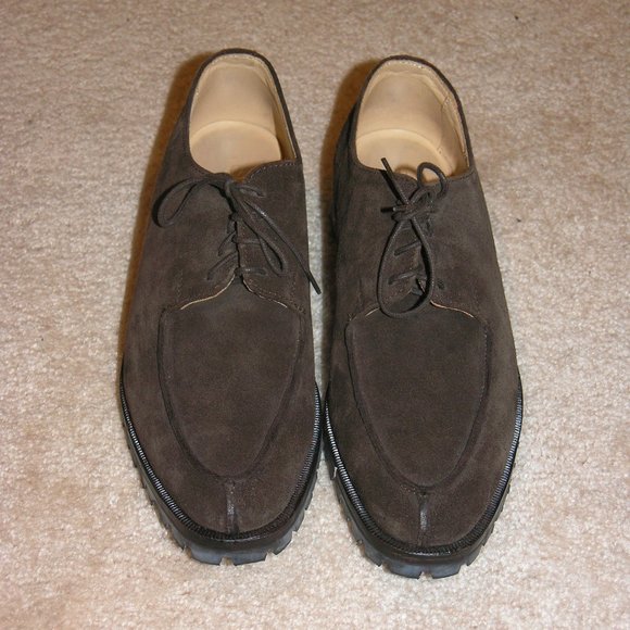 Michael Alba Brown Suede Split Toe Oxfords 6.5 C main image 7